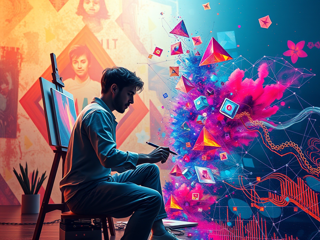 IA Autoria Criativa: Quem é o Verdadeiro Artista no Amanhã?